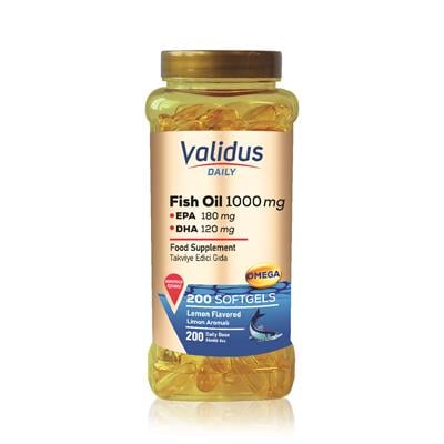 Validus Daily Omega-3 1000 mg 200 Softgel