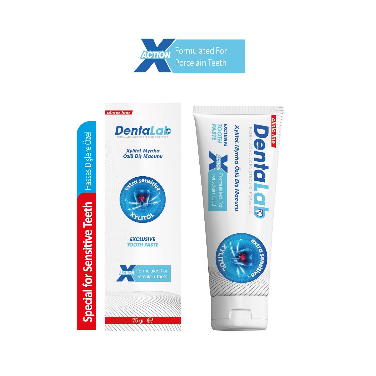 Dentalab Xylitol Myrrha Özlü Diş Macunu 75 G