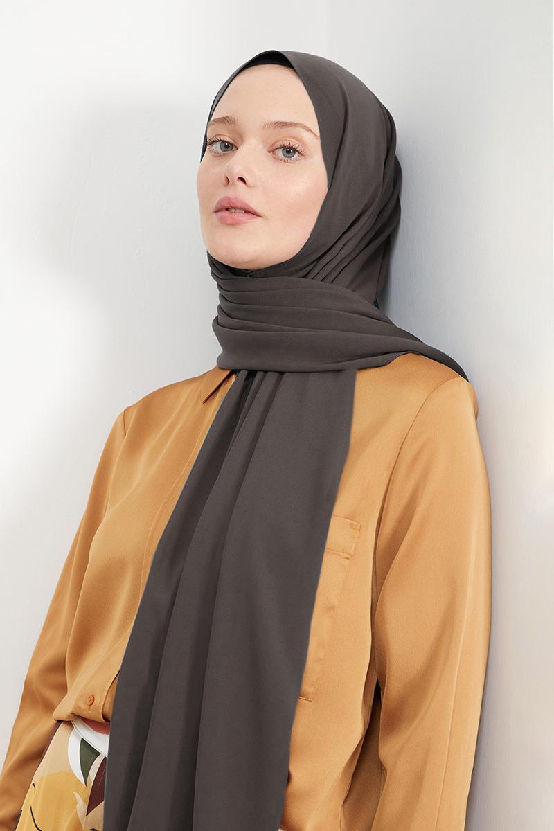 Fivescarf Acı Kahve Medine İpeği Şal