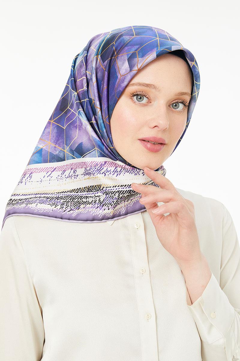 Levidor Lila Trend Twill Eşarp