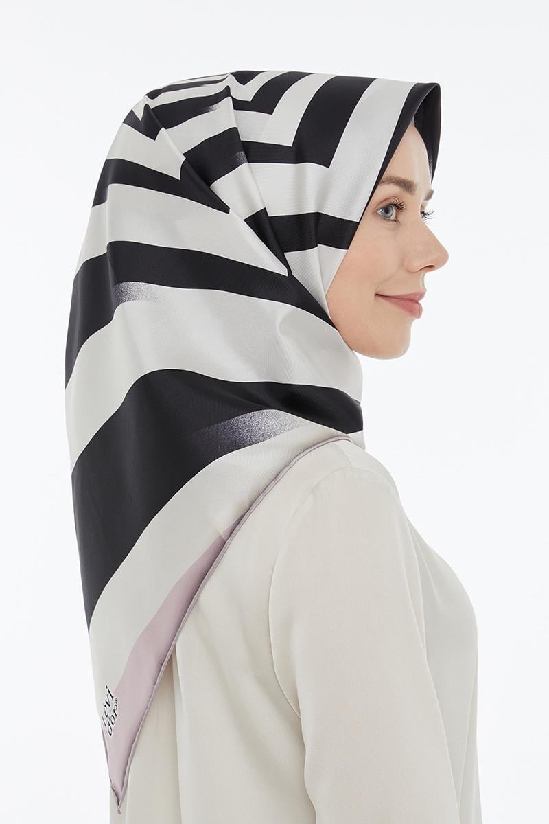 Levidor Pembe Twill Saf İpek Eşarp