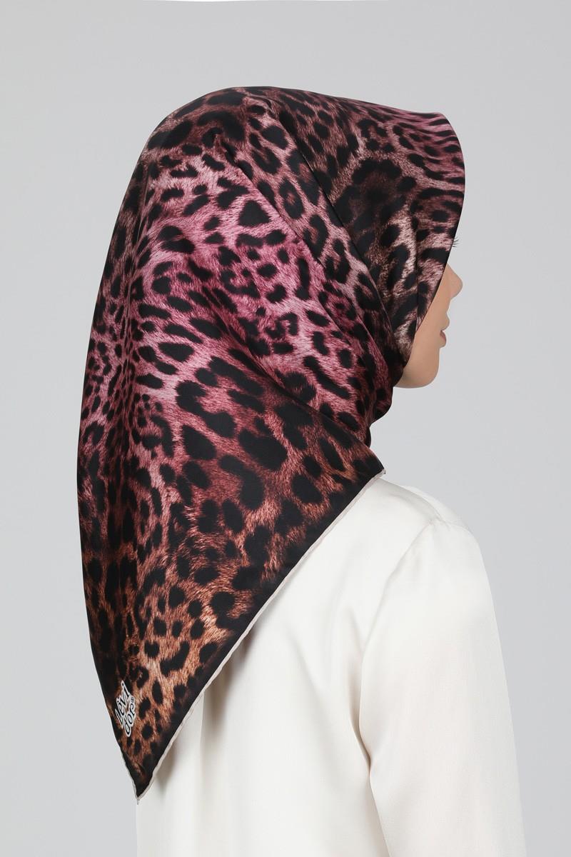 Levidor Pudra Twill İpek Eşarp