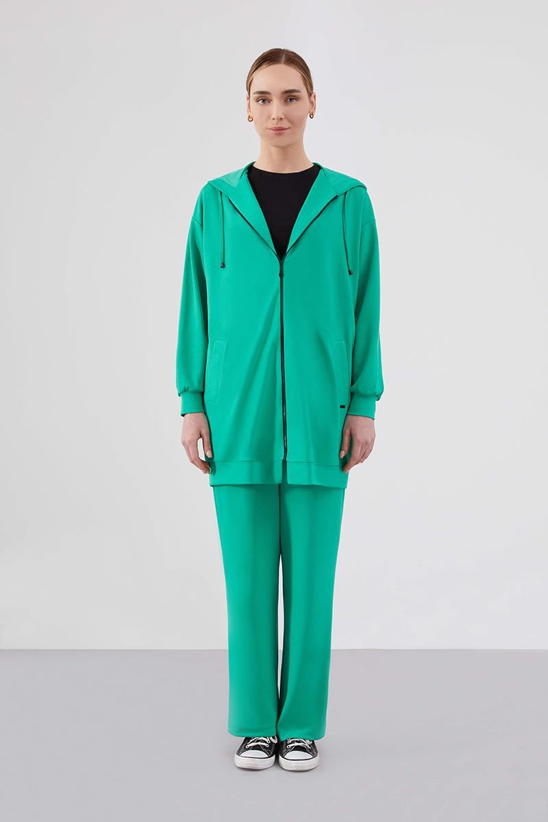Levidor Studio Zümrüt Oversize Spor Takım