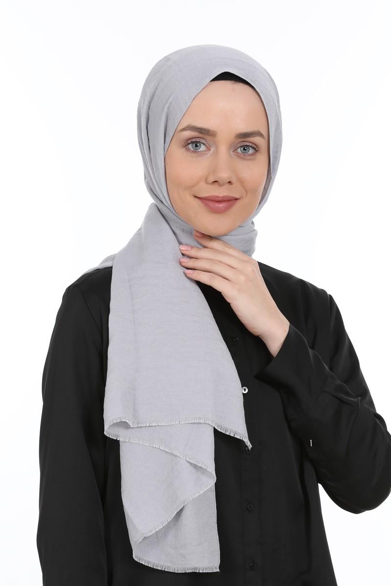 Levidor Açık Gri Java Şal