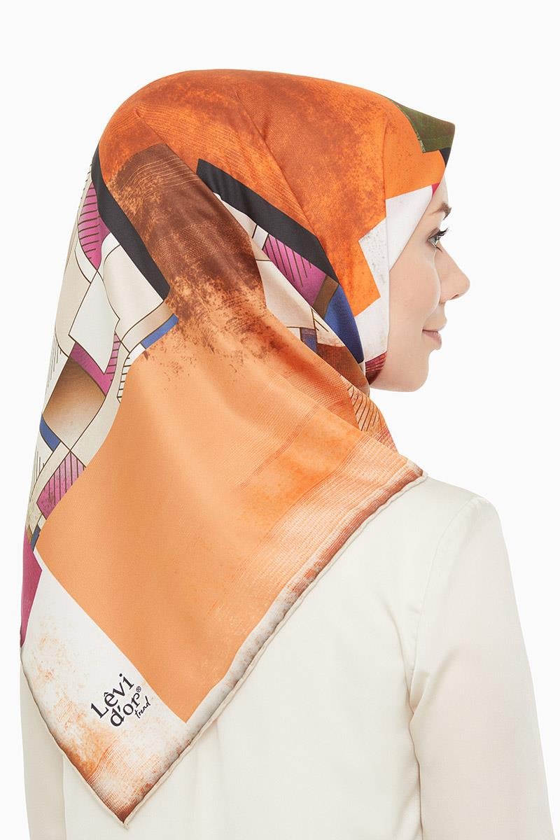Levidor Camel Trend Twill Eşarp