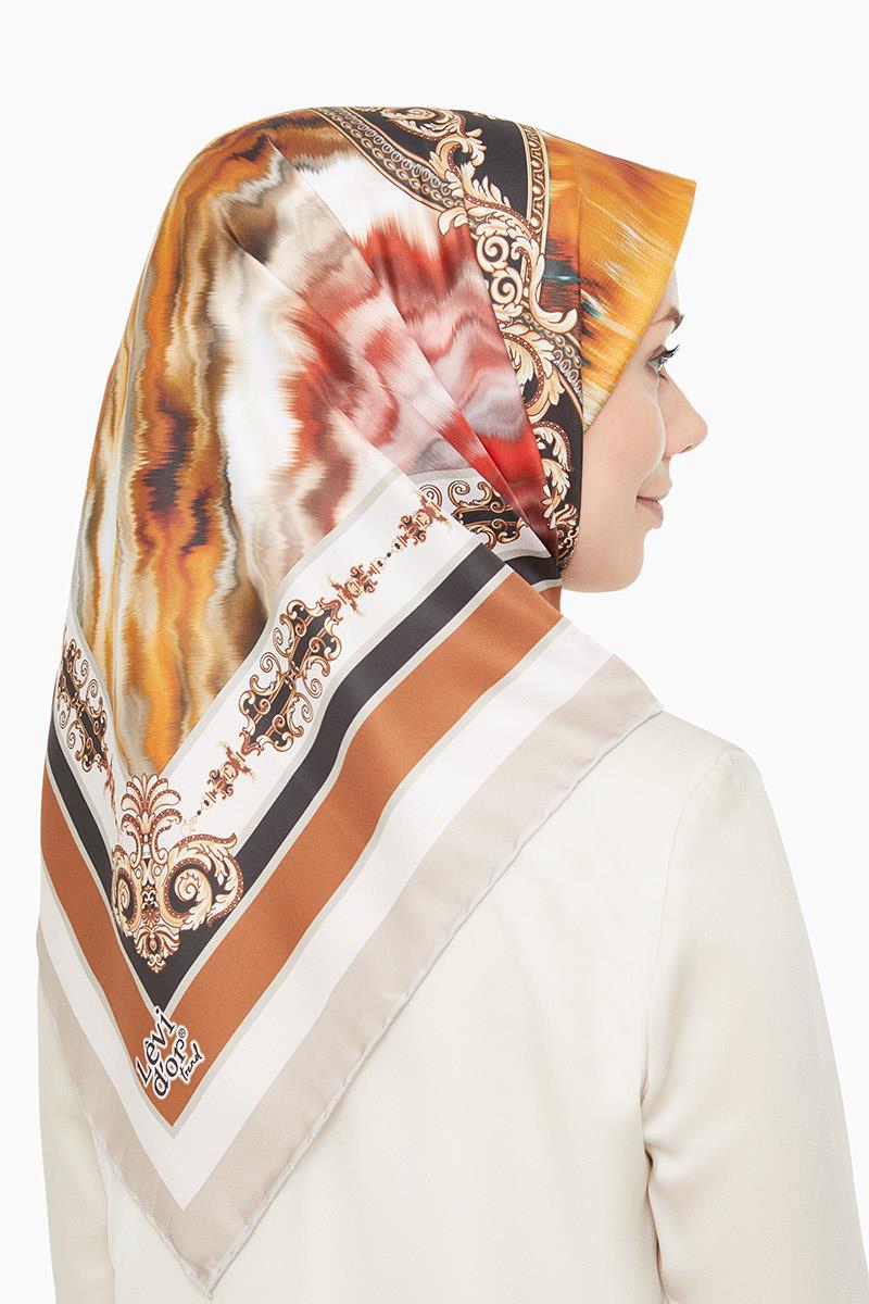 Levidor Camel Trend Twill Eşarp