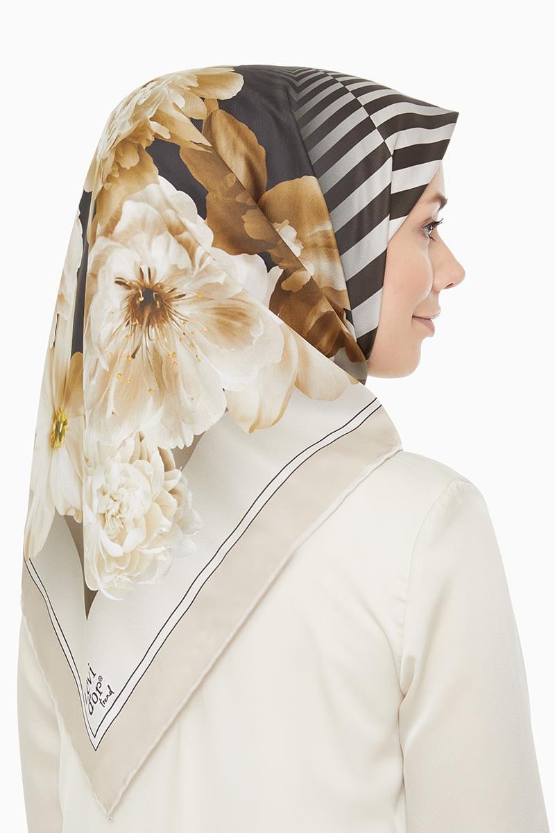 Levidor Ekru Trend Twill Eşarp