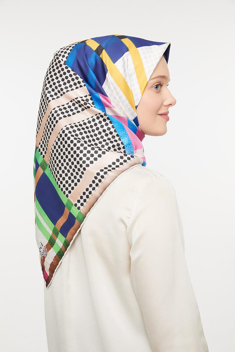 Levidor Fıstık Yeşili Trend Twill Eşarp