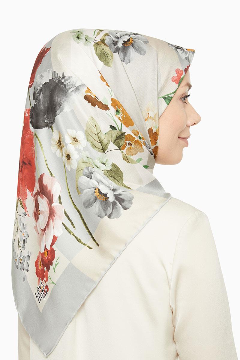 Levidor Gri Trend Twill Eşarp