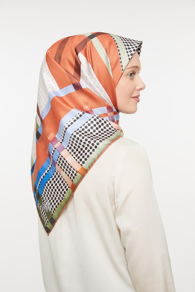 Levidor Lacivert Trend Twill Eşarp