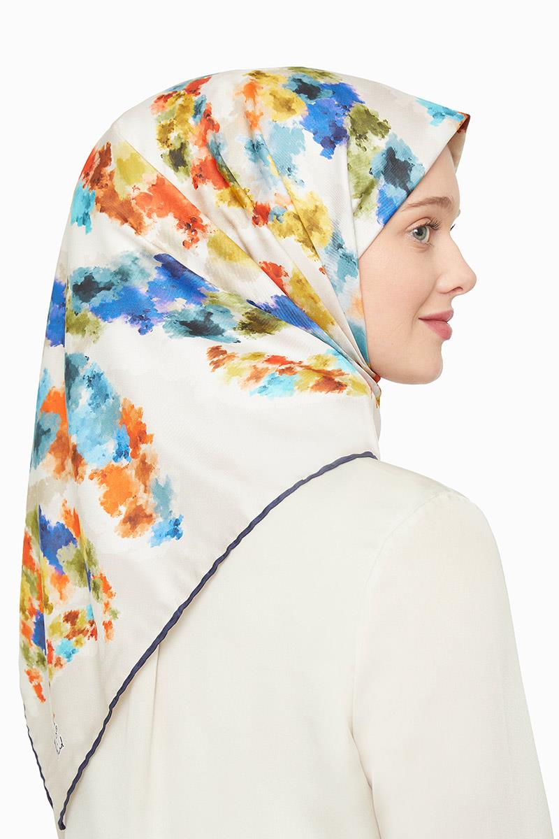 Levidor Saks Mavisi Trend Twill Eşarp