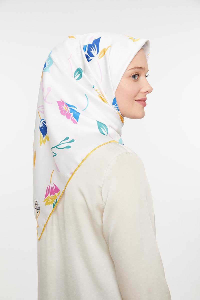 Levidor Sarı Trend Twill Eşarp