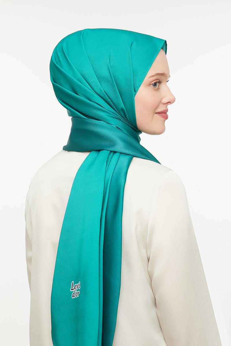 Levidor Yeşil Twill Şal