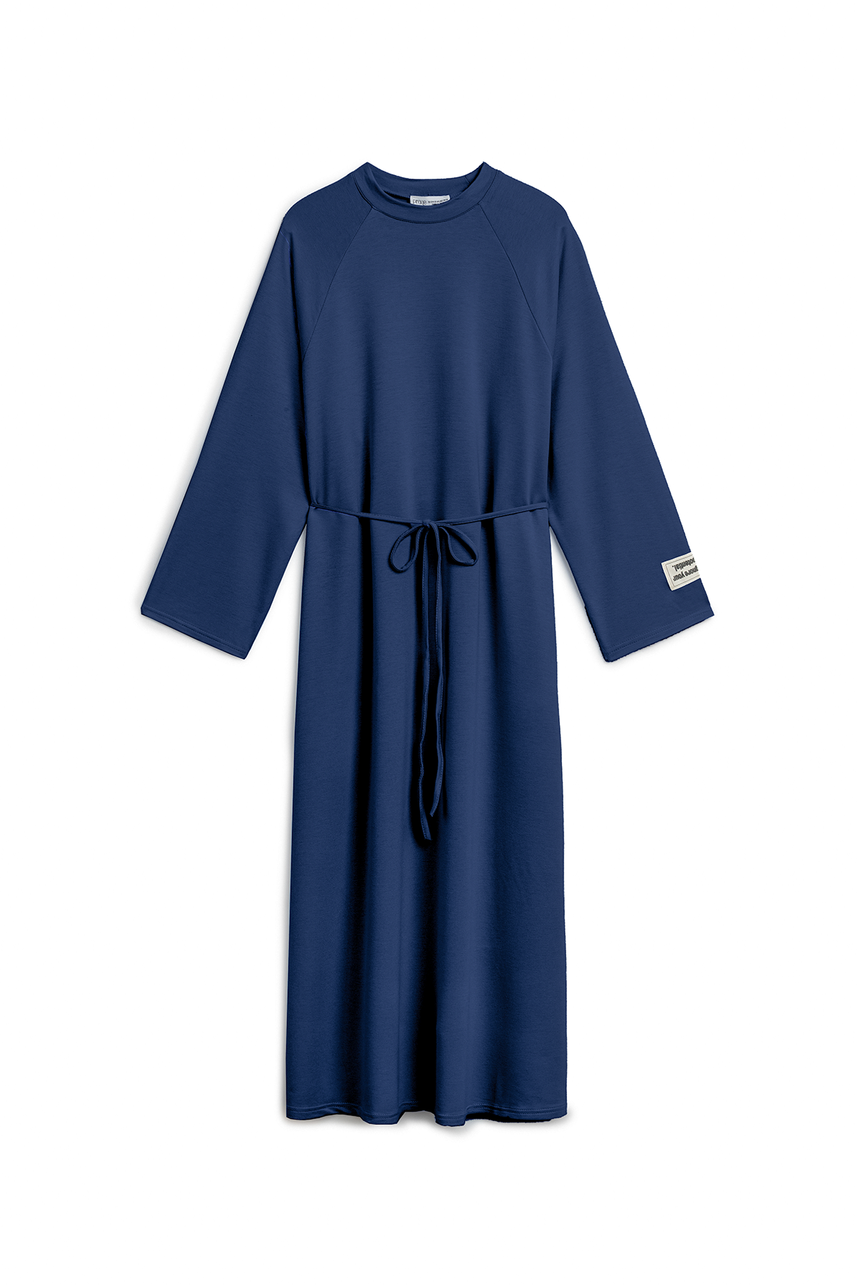 Oversize Uzun Salaş Elbise Lacivert