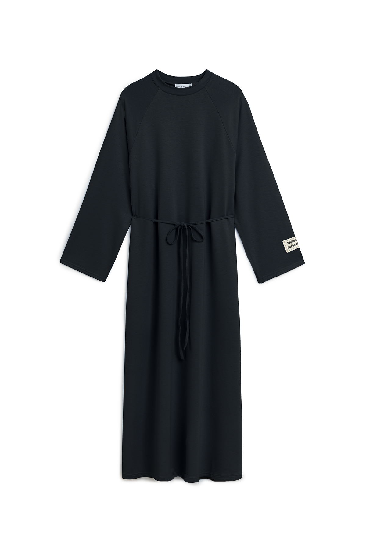 Oversize Uzun Salaş Elbise Siyah