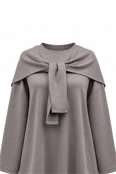 Atkılı Oysho Sweat Vizon