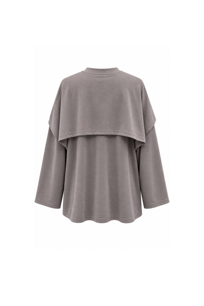 Atkılı Oysho Sweat Vizon