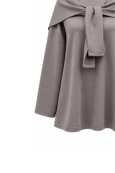 Atkılı Oysho Sweat Vizon
