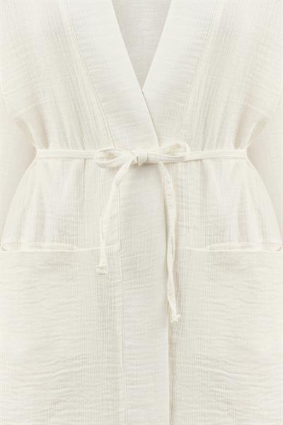 Cepli Müslin Kimono Ekru