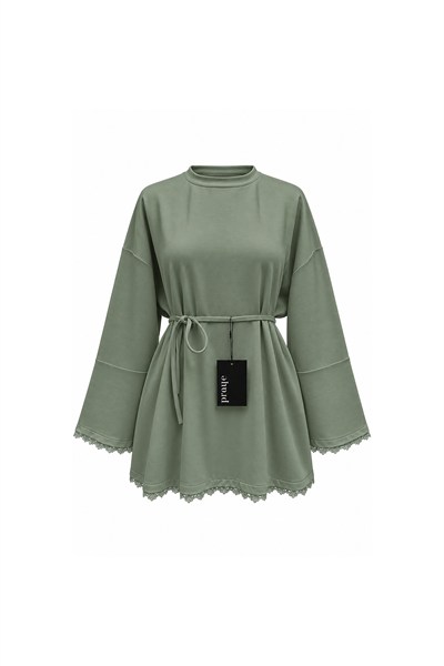 Dantelli Oysho Sweat Çağla