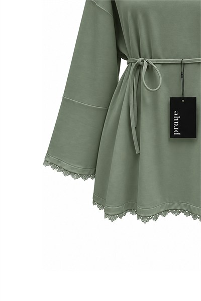 Dantelli Oysho Sweat Çağla