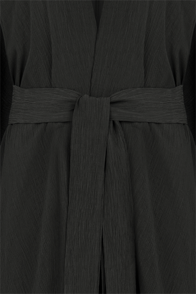 Kırınkıl Abaya Siyah