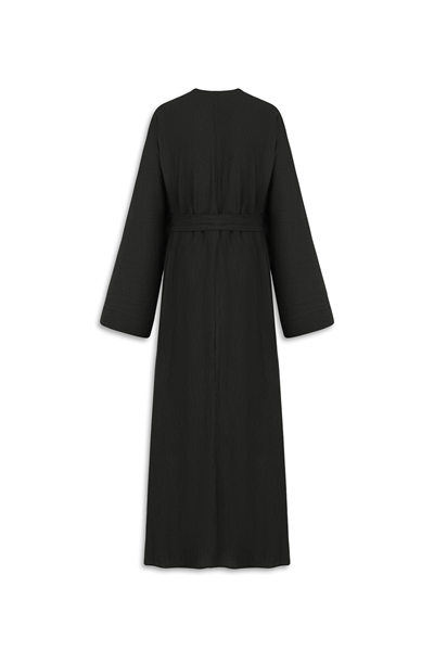 Kırınkıl Abaya Siyah