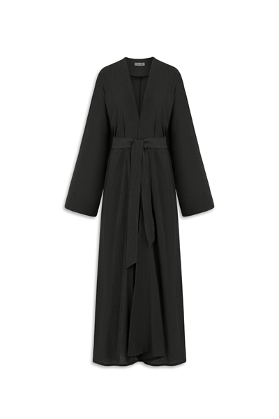 Kırınkıl Abaya Siyah
