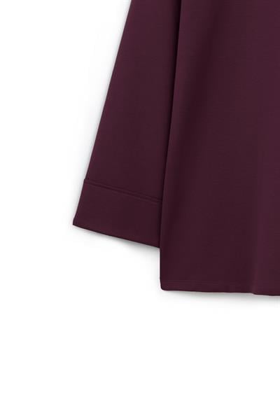 Kolu Katlı Sweat Bordo
