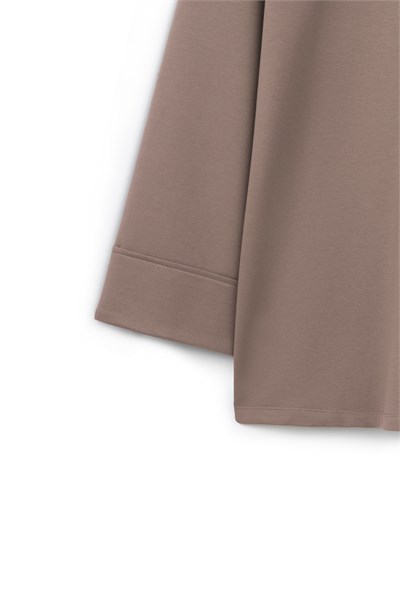Kolu Katlı Sweat Toprak
