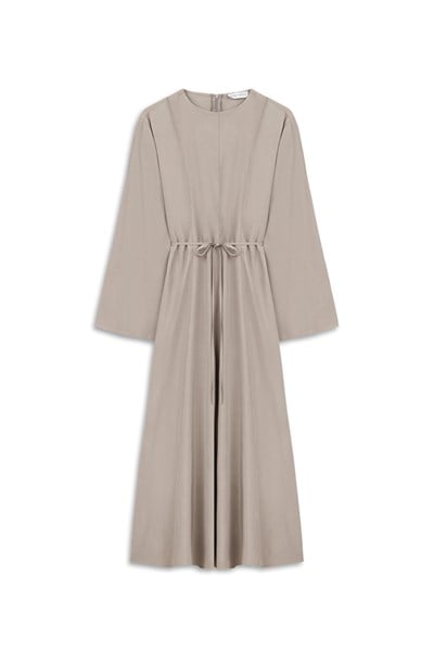 Tencel Zarif Elbise Vizon