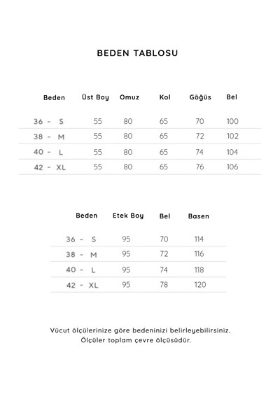 Tül Detaylı Etekli Takım Kahverengi