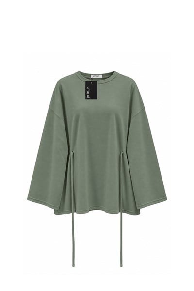 Yanı Bağcıklı Oysho Sweat Çağla