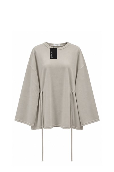 Yanı Bağcıklı Oysho Sweat Vizon