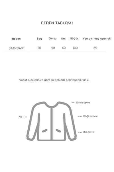 Yanı Bağcıklı Sweat Beyaz