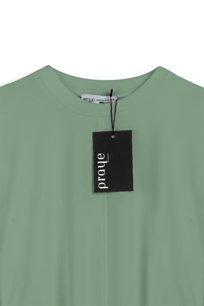 Yanı Yırtmaçlı Sweat Çağla