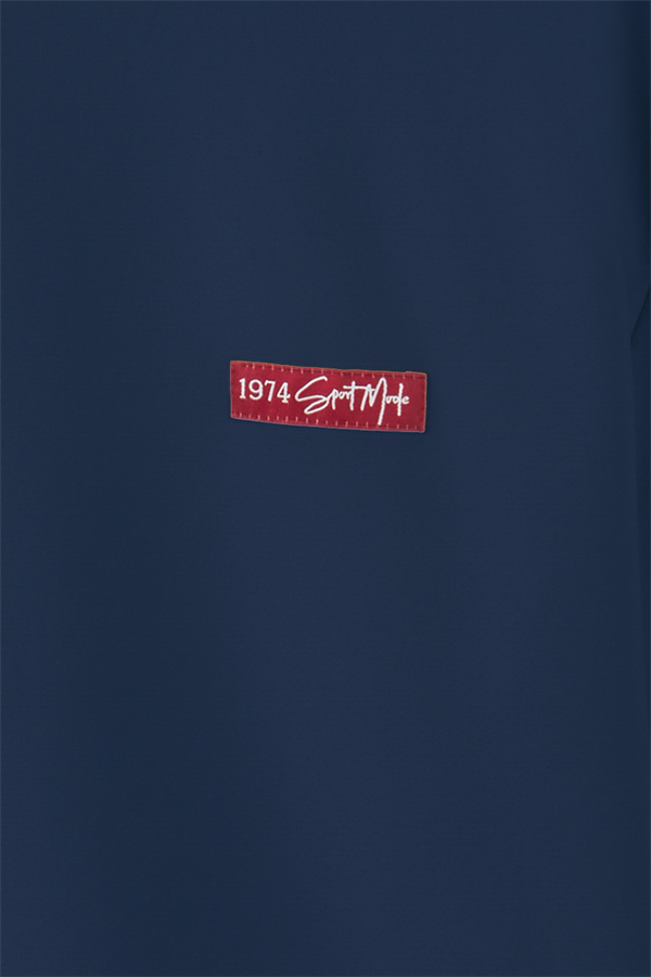 Baskılı Düz Sweat Lacivert