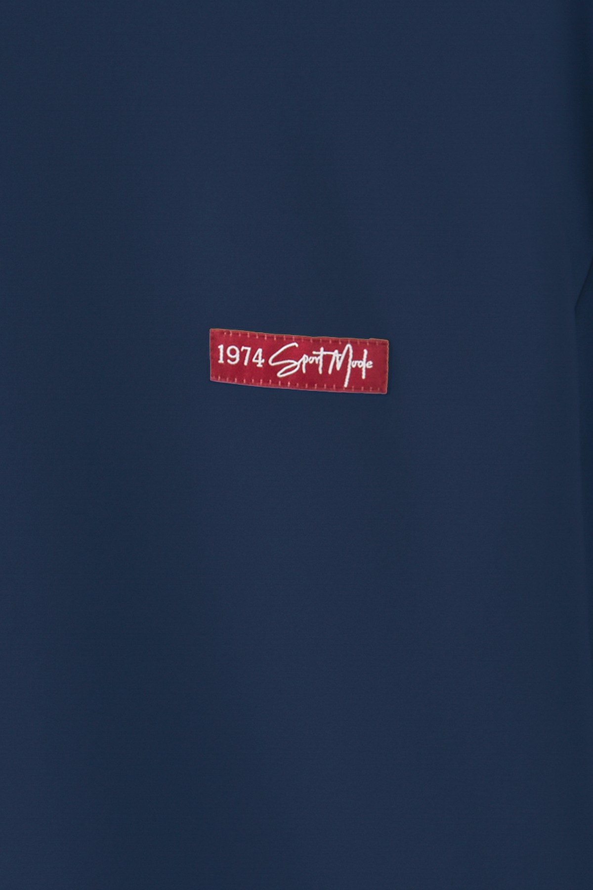 Baskılı Düz Sweat Lacivert