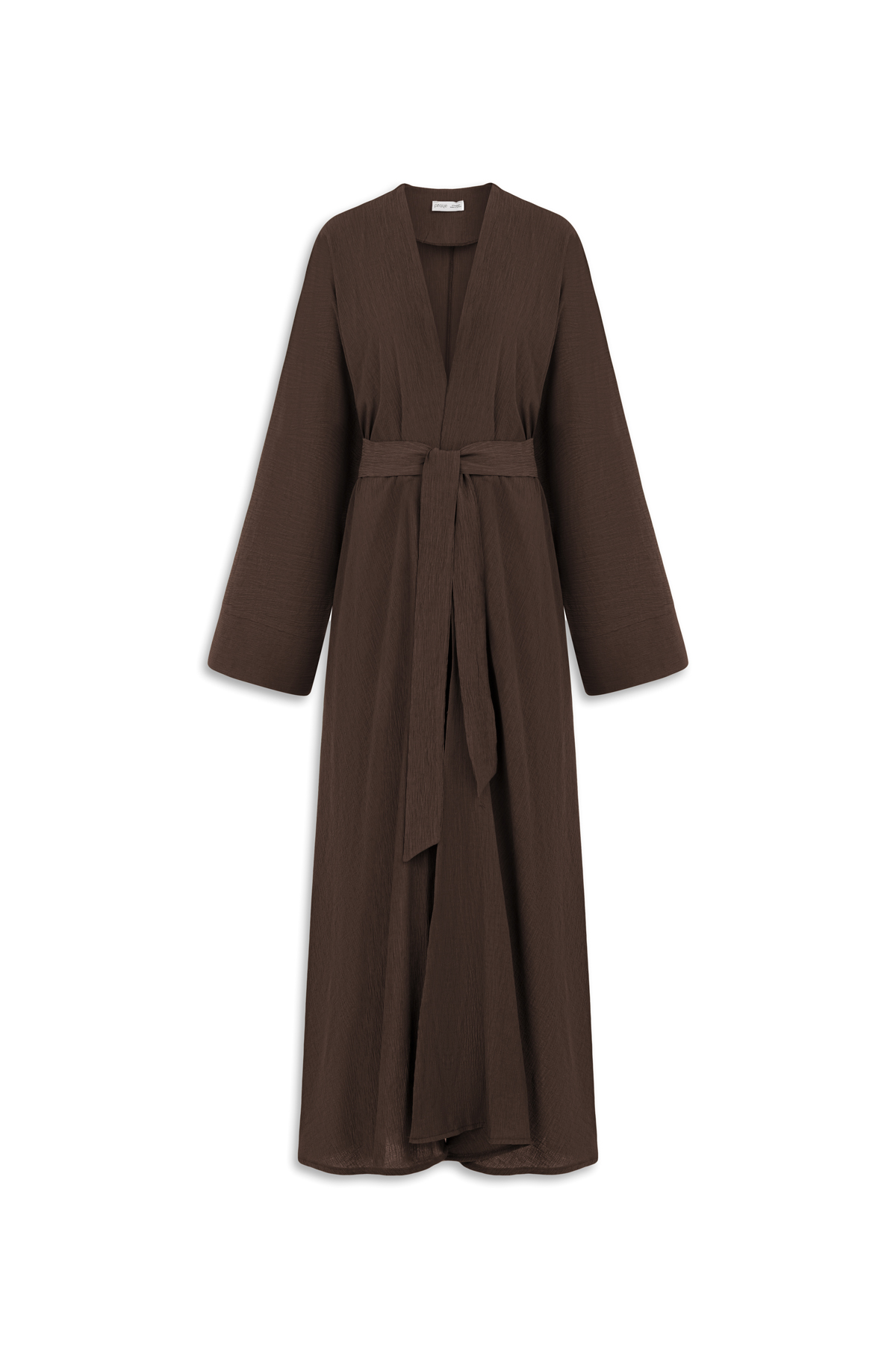 Kırınkıl Abaya Kahverengi