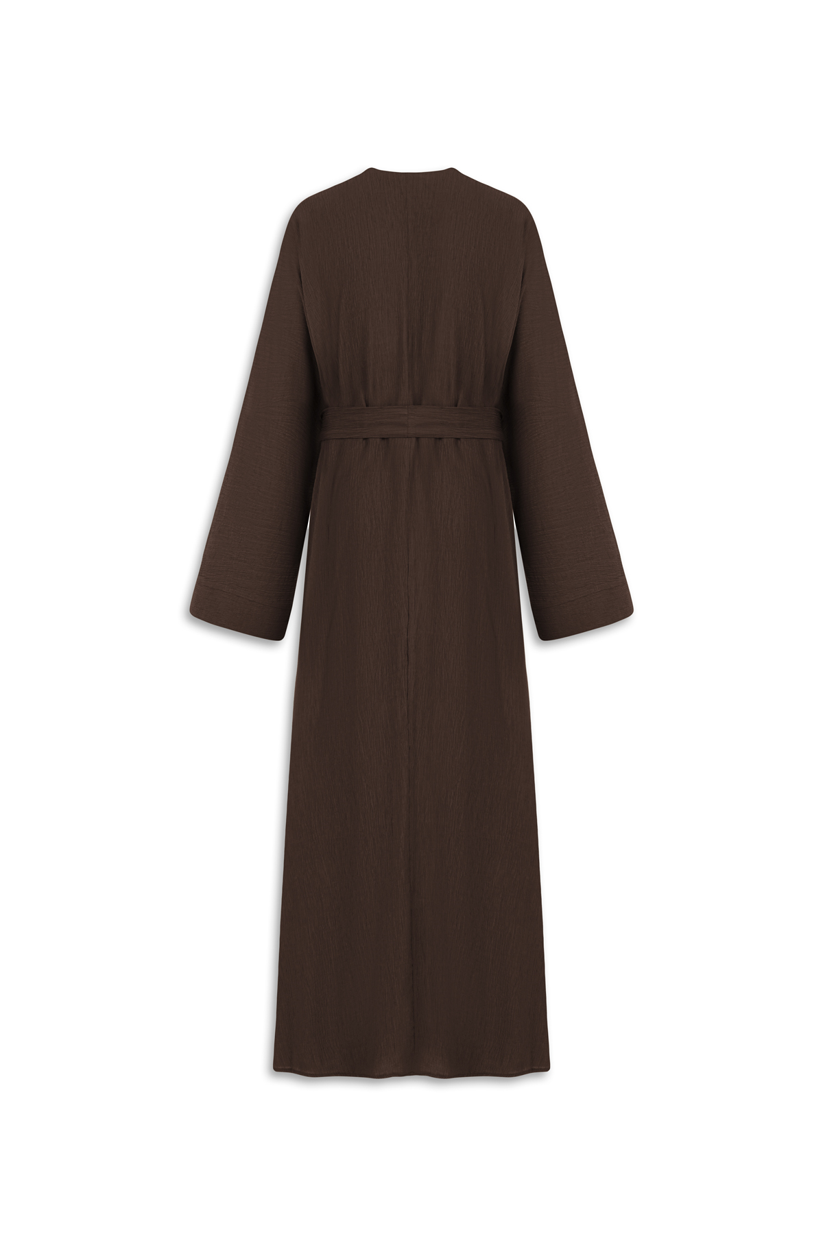 Kırınkıl Abaya Kahverengi