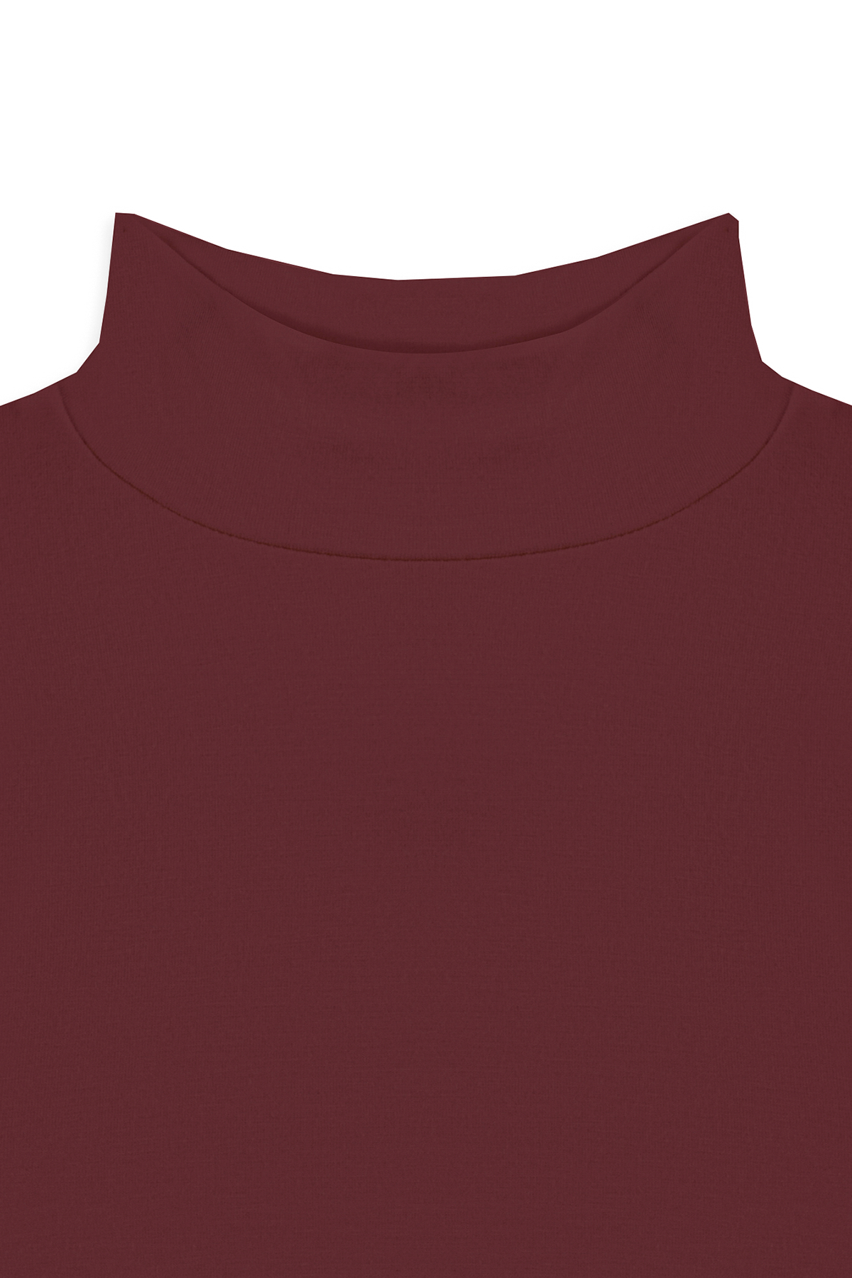 Likralı Kolsuz Body Bordo