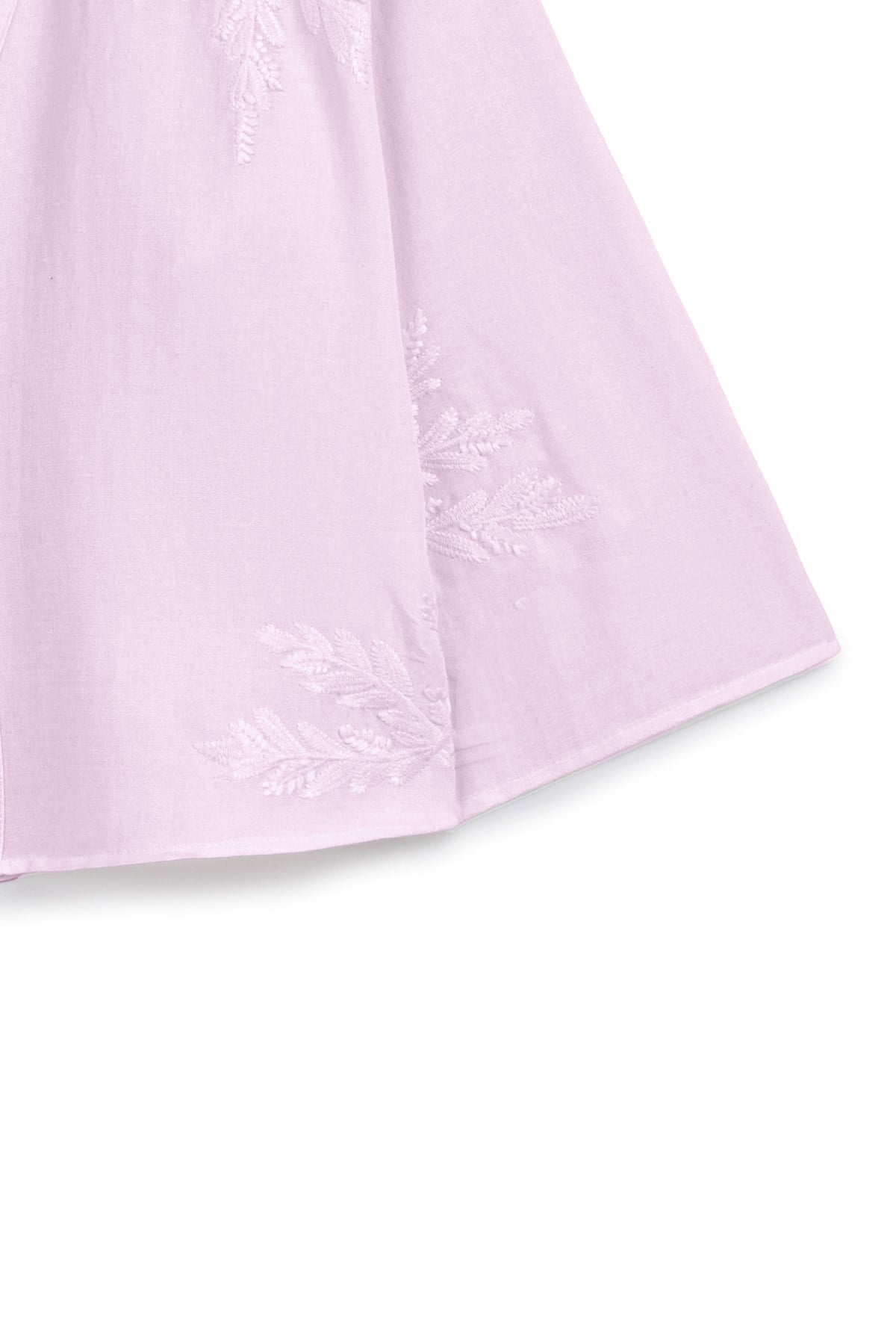 Nakışlı Düğmeli Kimono Pembe