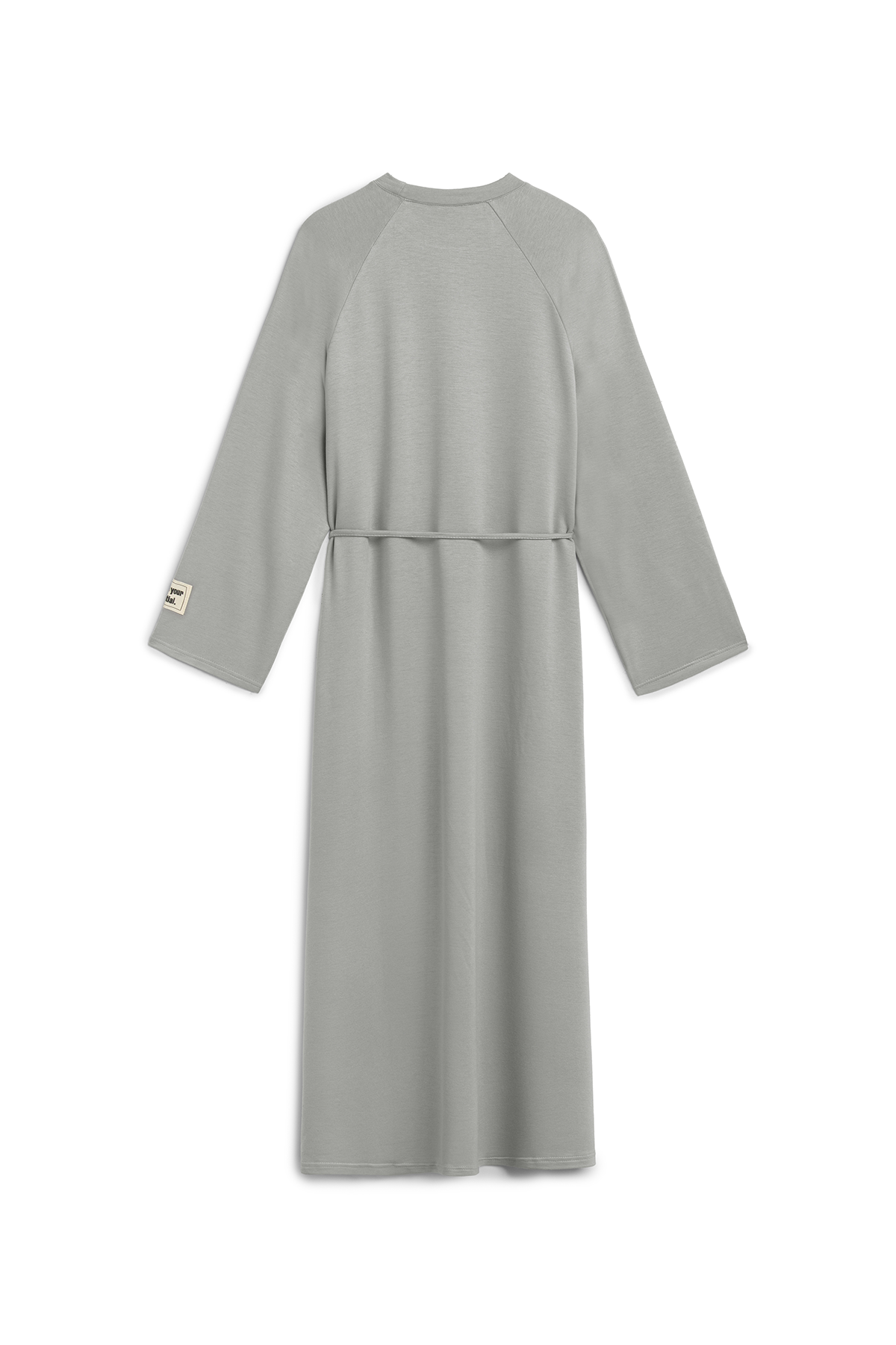 Oversize Uzun Salaş Elbise Gri