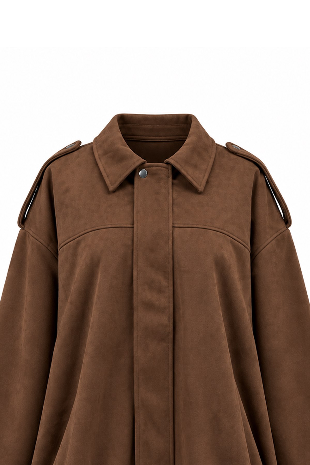 Süet Bomber Ceket Taba