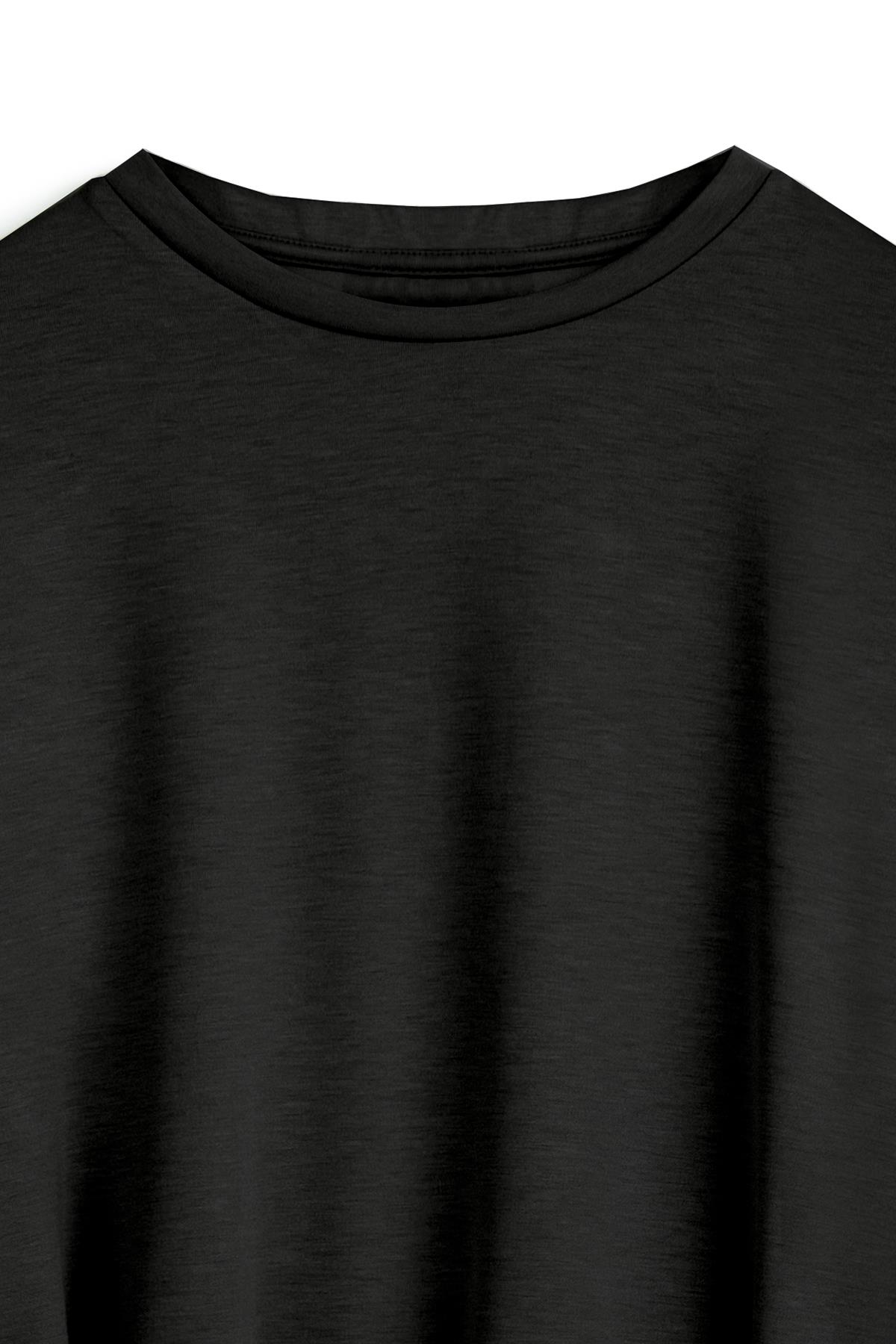 Uzun Sweat Elbise Siyah