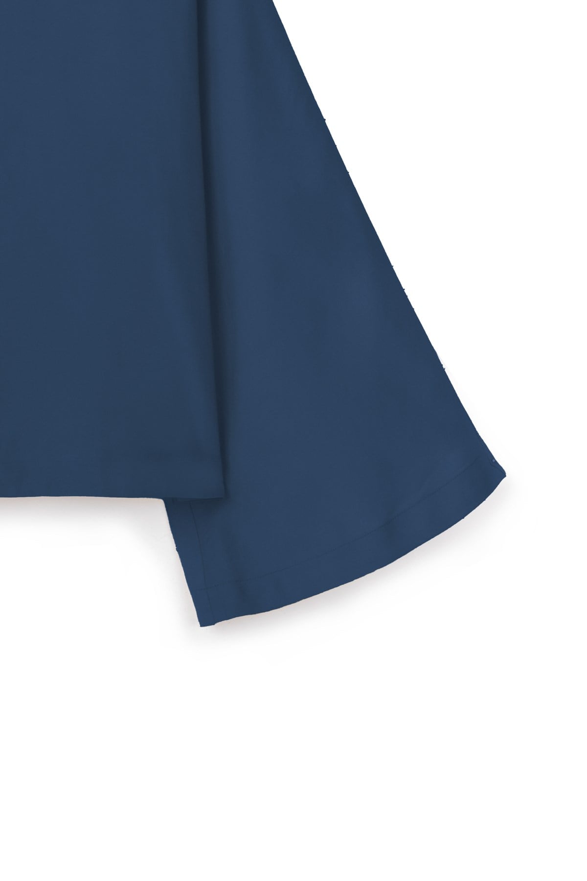 Vatkalı Tencel Bluz Lacivert