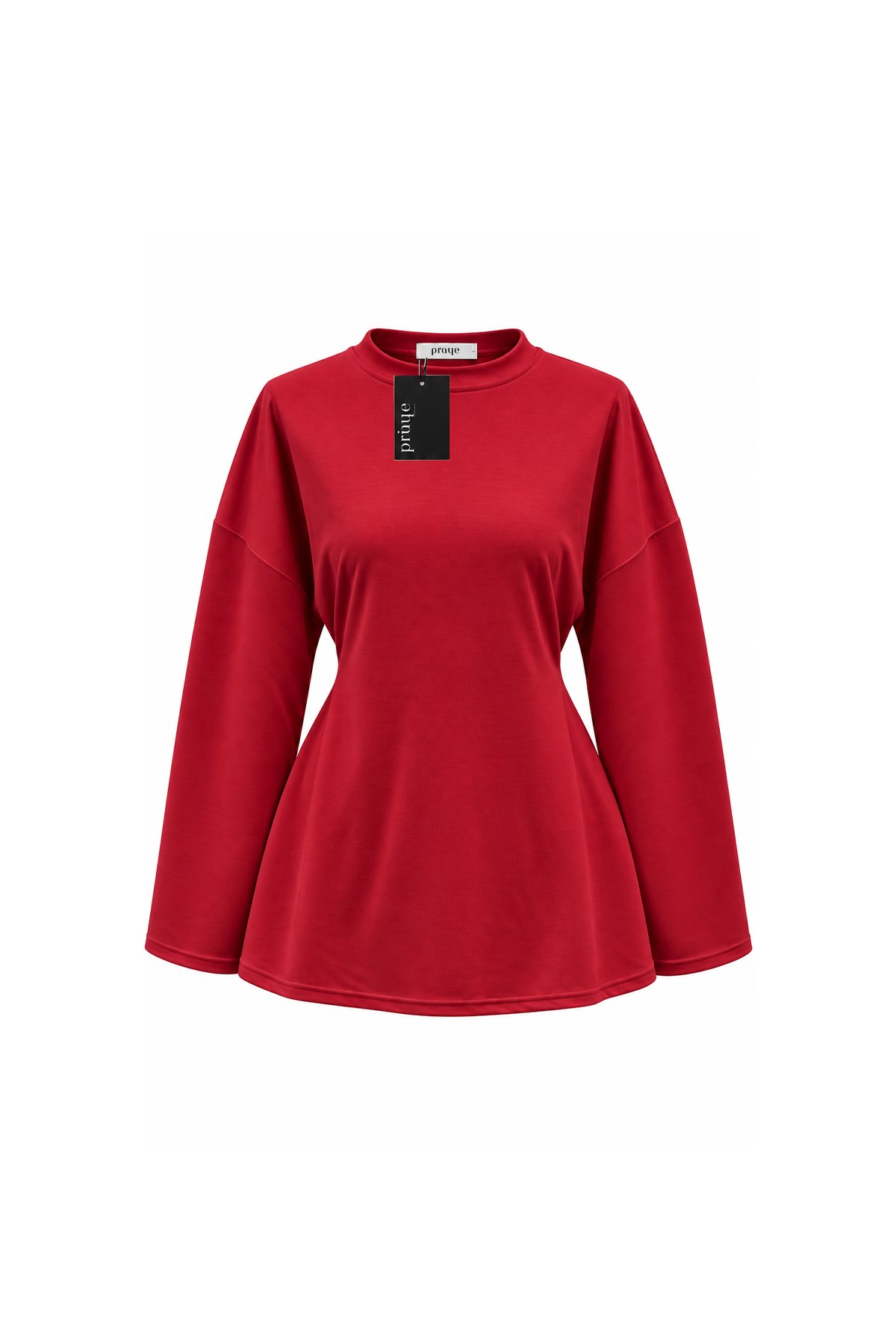 Yanı Bağcıklı Oysho Sweat Kırmızı
