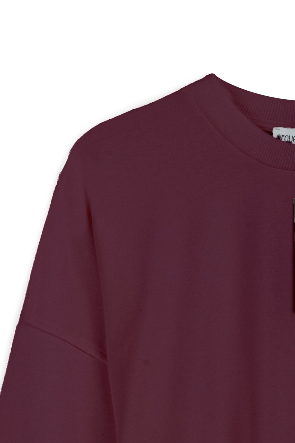 Yanı Yırtmaçlı Sweat Mürdüm