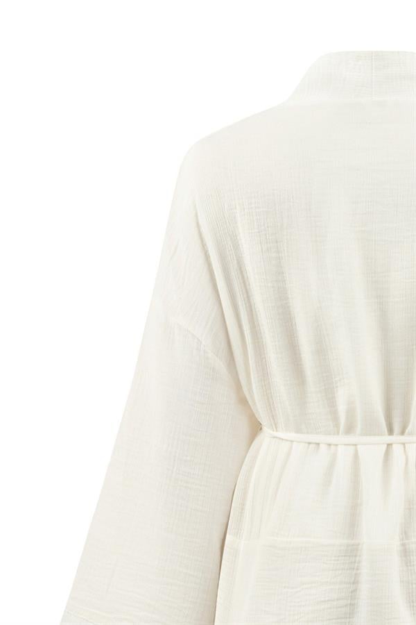 Cepli Müslin Kimono Ekru