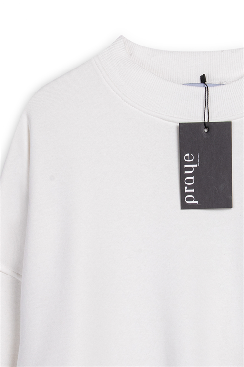 Günlük Rahat Sweat Ekru